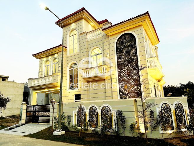 6.25-Marla Elegant Brand New Spanish Bungalow For Sale, in DHA Phase 5, Lahore.