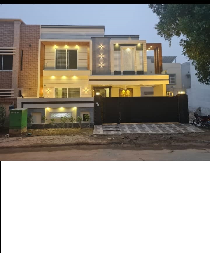 Luxurious Designer 10 Marla Brand New House For Sale In Baharia Town Lahore