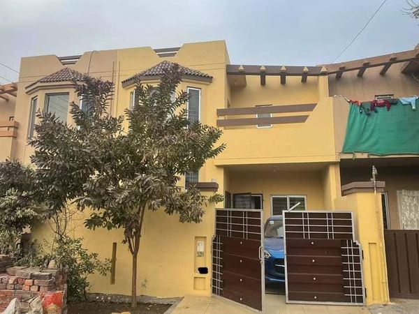5.5 Marla Double Storey House For Sale in A Block Eden Value Homes Multan Road Lahore